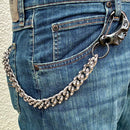SANITY JEWELRY® Wallet Chain Chain Gang "Easy Biker" Wallet Chain - Black Scream Clasp - CGW21