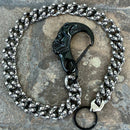 SANITY JEWELRY® Wallet Chain Chain Gang "Easy Biker" Wallet Chain - Black Scream Clasp - CGW21