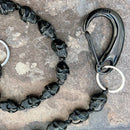 SANITY JEWELRY® Wallet Chain Hellride Custom Skull Wallet Chain Black - W/ Sanity’s Black Hook Clip