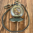 SANITY JEWELRY® WATCH Pocket Watch - Brass Tone - PW02 CLEARANCE