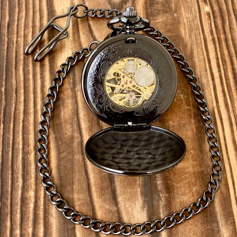 SANITY JEWELRY® WATCH Pocket Watch - Galvanized - PW01 CLEARANCE