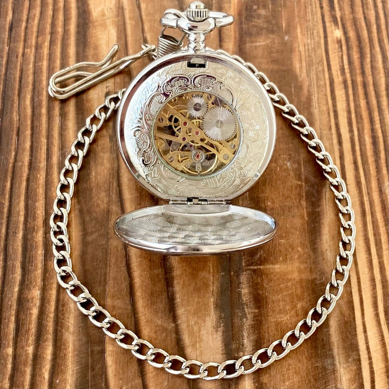 SANITY JEWELRY® WATCH Pocket Watch - Polished - PW03 CLEARANCE