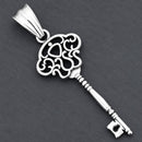 Sanity Jewelry Women's Pendant Necklace Pendant Only "Key" - Alice in Wonderland Pendant - Rope Necklace - SK2610