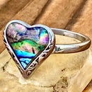 Sanity Jewelry Women's Ring Sea Shell Heart Ring - R151