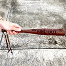 SANITY JEWELRY® Wooden Tire Bat 18" Bootleggers Series - Wooden Tire Bat - FAFO - WB05