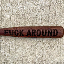 SANITY JEWELRY® Wooden Tire Bat 18" Bootleggers Series - Wooden Tire Bat - FAFO - WB05