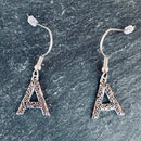 SANITY JEWELRY® A Ladie's Letter Earrings