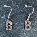 SANITY JEWELRY® B Ladie's Letter Earrings