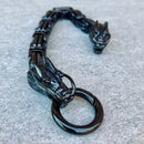 Sanity Jewelry Bracelet - 2 Dragons Head Daytona - Black - Heritage - B90