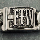 Sanity Jewelry Bracelet Bagger Bracelet - "EASY RIDER" - FTW Polished - 3/4" wide - B118