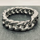 Sanity Jewelry Bracelet Bagger Bracelet - "EASY RIDER" - FTW Polished - 3/4" wide - B118