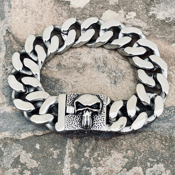 Sanity Jewelry Bracelet Bagger Bracelet - "EASY RIDER" - Punisher Polished - 3/4" wide - B129