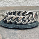 Sanity Jewelry Bracelet Bagger Bracelet - "EASY RIDER" - Punisher Polished - 3/4" wide - B129