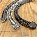 "Viking King" Classic- Matte Black - 3/4 inch wide B02 Bracelet Biker Jewelry Skull Jewelry Sanity Jewelry Stainless Steel jewelry