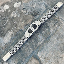Sanity Jewelry Bracelet "Viking King" Custom- Handcuff - 1/2 inch wide B133