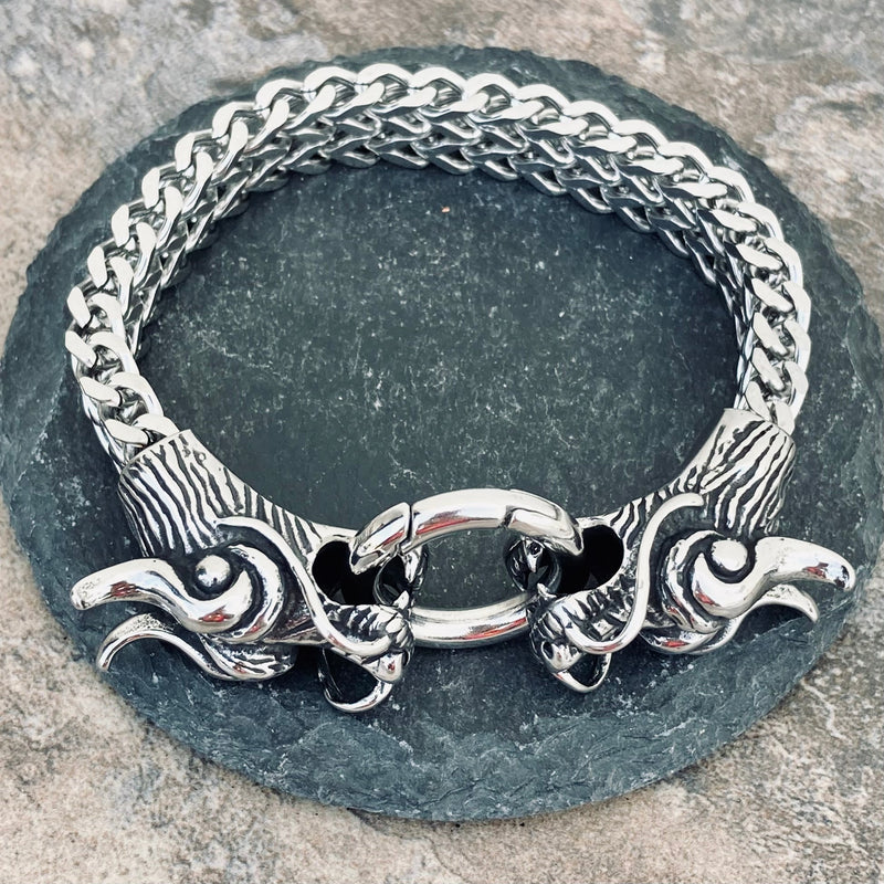 Sanity Jewelry Bracelet "Viking King" Dragon Bracelet "The 2 Headed Great Smaug"  - B100