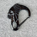 Belt Clip / Clasp - Scream Skull Chief - Upgrade Your Wallet / Key Chain - WCC-08 Clip Biker Jewelry Skull Jewelry Sanity Jewelry Stainless Steel jewelry