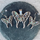Sanity Jewelry Earrings Abalone - Butterfly Swallow Tail Earrings SK2559E