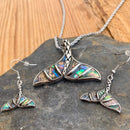 Abalone - Mermaid Tail Earrings SK2577E Earrings Biker Jewelry Skull Jewelry Sanity Jewelry Stainless Steel jewelry