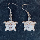 Sanity Jewelry Earrings "Crystal Land Turtle Large" Earrings - SK2592E