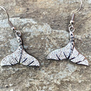 "Crystal Mermaid Tail" Earrings - AJ24E Earrings Biker Jewelry Skull Jewelry Sanity Jewelry Stainless Steel jewelry