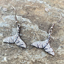 "Crystal Mermaid Tail" Earrings - AJ24E Earrings Biker Jewelry Skull Jewelry Sanity Jewelry Stainless Steel jewelry