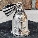 Sanity Gremlin Bell - Anchor - GB06 Gremlin Bell Biker Jewelry Skull Jewelry Sanity Jewelry Stainless Steel jewelry