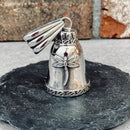 Sanity's Gremlin Bells - Dragonfly - GB04 Gremlin Bell Biker Jewelry Skull Jewelry Sanity Jewelry Stainless Steel jewelry