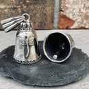 Sanity's Gremlin Bells - Dragonfly - GB05 Gremlin Bell Biker Jewelry Skull Jewelry Sanity Jewelry Stainless Steel jewelry