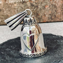 Sanity's Gremlin Bells - Heart - GB03 Biker Jewelry Skull Jewelry Sanity Jewelry Stainless Steel jewelry