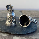 Sanity Jewelry Guardian Bell Sanity's Guardian/ Gremlin Bells - Peace Sign - GB33