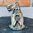 Sanity Jewelry Guardian Bell Sanity's Guardian/ Gremlin Bells - Support Ribbon  - GB26