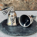 Sanity's Guardian/ Gremlin Bells - Uncle Sam - GB17 Guardian Bell Biker Jewelry Skull Jewelry Sanity Jewelry Stainless Steel jewelry