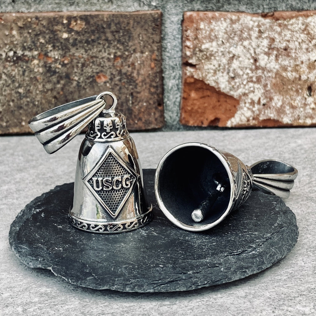Handful - Boobs - Pewter - Motorcycle Guardian Bell - Made In USA - SKU  GB-HANDFUL-DS