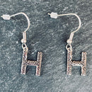 SANITY JEWELRY® H Ladie's Letter Earrings