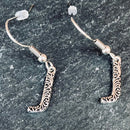 SANITY JEWELRY® J Ladie's Letter Earrings