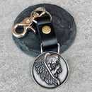 Angel Keychain - KC27 Key Chain Biker Jewelry Skull Jewelry Sanity Jewelry Stainless Steel jewelry