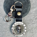 Heads or Tails Keychain - KC28 Key Chain Biker Jewelry Skull Jewelry Sanity Jewelry Stainless Steel jewelry