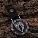 Sanity Jewelry Key Chain Heart Angel Wing Keychain - KC32