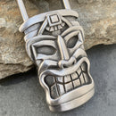 Tiki Man Keychain Key Chain Biker Jewelry Skull Jewelry Sanity Jewelry Stainless Steel jewelry