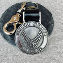 USAF Keychain - KC10 Key Chain Biker Jewelry Skull Jewelry Sanity Jewelry Stainless Steel jewelry