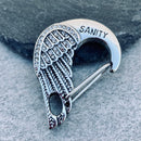 Sanity Jewelry Key Clasp Belt Clip / Clasp - Angel Bling Wing Custom - Upgrade Your Wallet / Key Chain - WCC-11