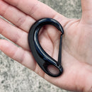 Sanity Jewelry Key Clasp Belt Clip / Clasp - "The Hook"- Black Stainless - Upgrade Your Wallet / Key Chain - WCC-12