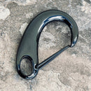 Sanity Jewelry Key Clasp Belt Clip / Clasp - "The Hook"- Black Stainless - Upgrade Your Wallet / Key Chain - WCC-12