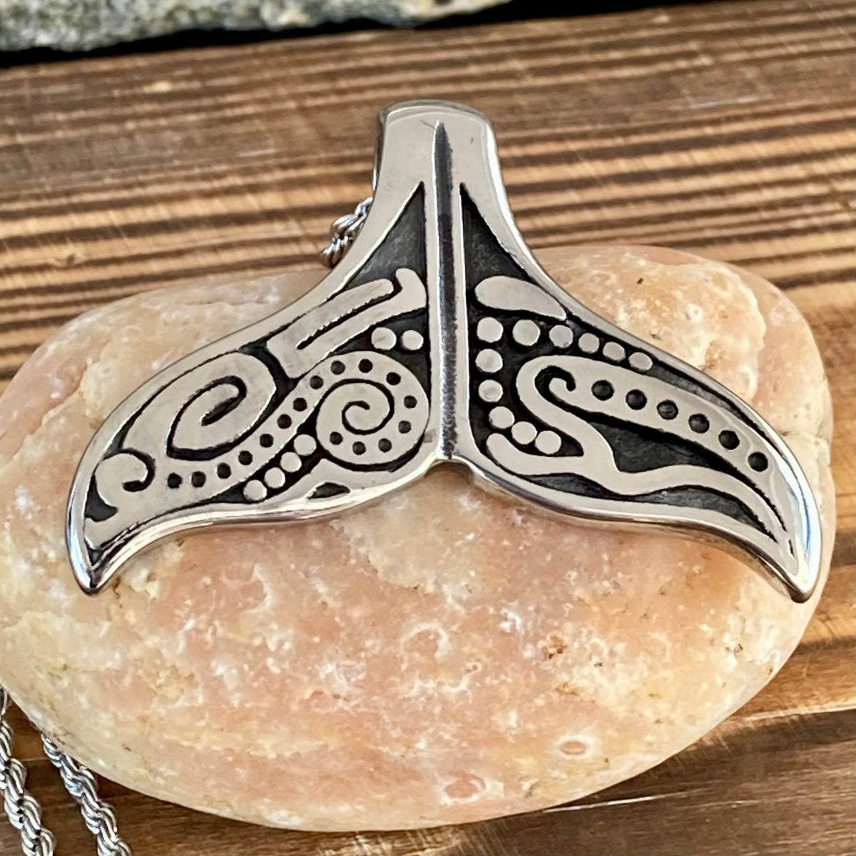 Dolphin tail necklace discount