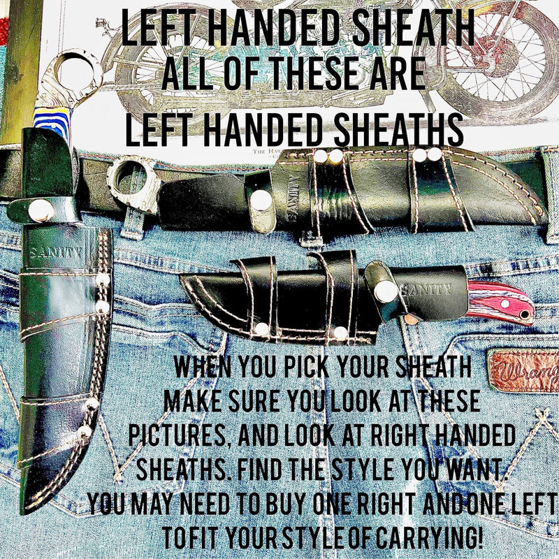 SANITY JEWELRY® Left Handed Holder John Dillinger - Leather Holder