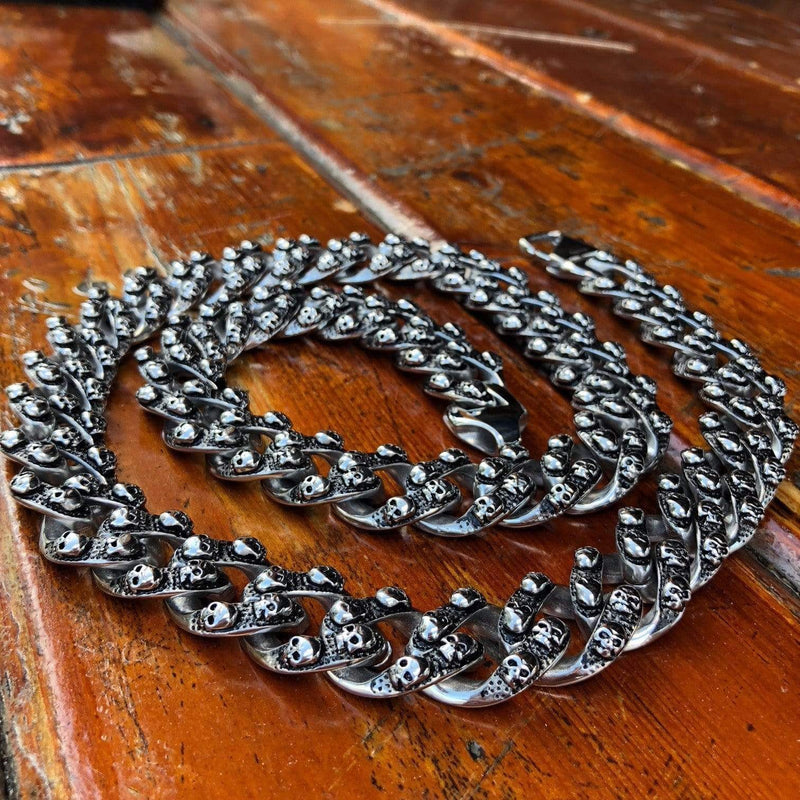 Stainless Steel Necklace for Biker