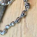 HellRide - Skull Necklace - Stainless Steel Necklace Biker Jewelry Skull Jewelry Sanity Jewelry Stainless Steel jewelry