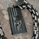 Sanity Jewelry Necklace "Sanity's Combo" - American Patriot Flag Black Pendant & Necklace (297)