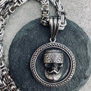 Sanity Jewelry Necklace "Sanity's Combo" - Old School Round (769) & Daytona Beach Chain 1/4